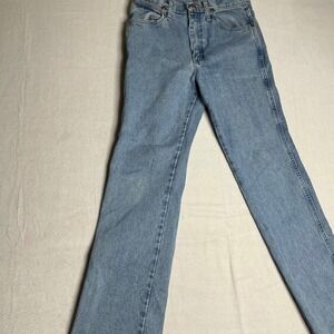 Wrangler‎ Jeans Womens 30x29 Light Wash Denim Bootcut Mid Rise Pants